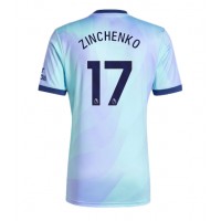 Fotbalové Dres Arsenal Oleksandr Zinchenko #17 Alternativní 2024-25 Krátký Rukáv